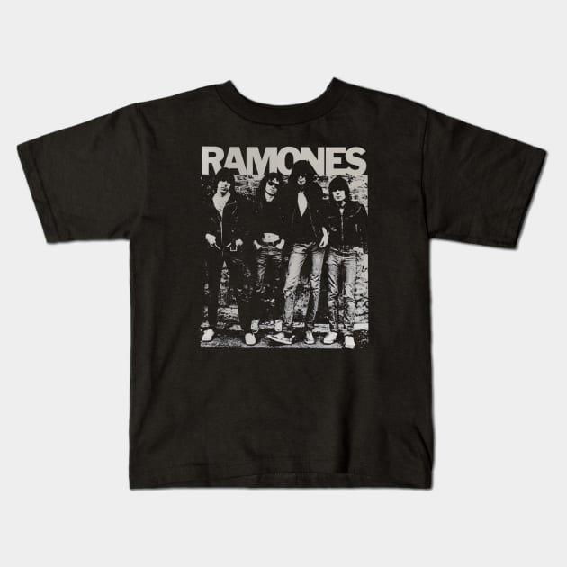 Ramones Kids T-Shirt by Kusuma Wahyud